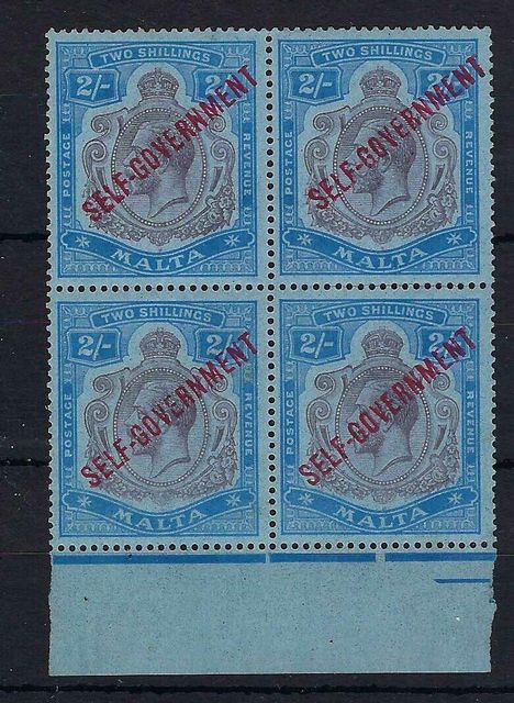 Image of Malta SG 120/120f UMM British Commonwealth Stamp